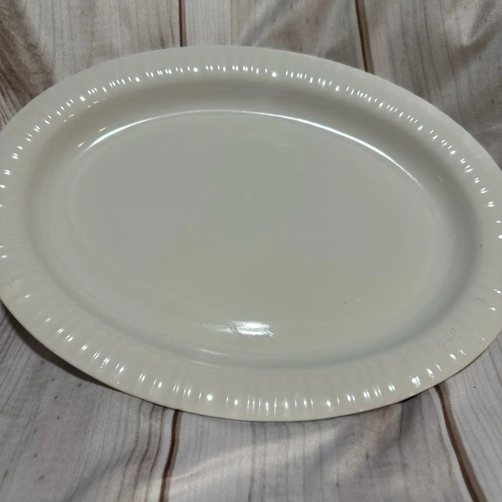 Corningware Platter Oval White 16 X 12